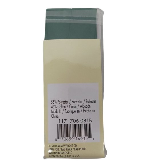 Wrights Bias Tape Single Double Fold Medium Rick Rack Bundle Of 4 - Picture 4 of 8